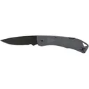 Gerber LST Ultra Pocket Knife 2.7" Drop Point 420HC Black Oxide Blade Glass Filled Nylon Handle Gray - Gerber