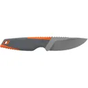 Outdoor Edge Vantex  Fixed Blade Knife 3.5" Drop Point 7Cr17MoV Gray Blade Glass Reinforced Nylon with Textured TPE Handle Gray - Outdoor Edge Knives
