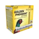 Fiocchi Golden Pheasant Extreme 12 Gauge Ammo 2-3/4" #4 Nickel Plated Lead Shot 1-3/8 oz Case of 250 (10 Boxes of 25) - Fiocchi