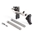 ZEV Technologies Fulcrum Drop-In Trigger Kit for Glock Gen 3 or Earlier 9mm Luger Aluminum Black Pad, Black Safety - ZEV Technologies