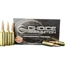 Choice 6.5 PRC Ammo 156 Grain Berger Elite Hunter Jacketed Hollow Point Box of 20 - Choice Ammunition