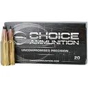 Choice 6.8 Western Ammo 165 Grain Nosler AccuBond Long Range Polymer Tip Box of 20 - Choice Ammunition