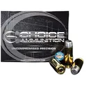 Choice Bear Defense 9mm Luger +P Ammo 148 Grain Flat Nose Box of 20 - Choice Ammunition