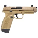 FN 545 MRD Comp 45 ACP Pistol 4.1" Barrel 10+1 Round Flat Dark Earth - FN