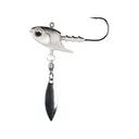 6th Sense Masterclass Juggle Spin 7/16oz Underspin Jighead 2/0 Smoke6 - 6th Sense Fishing