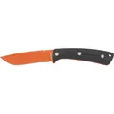 Browning Back Country Medium Fixed Blade Knife 3.5" Drop Point D2 Orange Blade G-10 Handle Black - Browning
