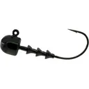 6th Sense Masterclass Dome 3/16oz Ned Jighead Black - 6Th Sense