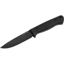 Boker Knives BUSHFRIEND 2000 Fixed Blade Knife 4.33" Drop Point 80CrV2 Black Blade Richlite Handle Black - Boker