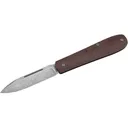 Boker Knives Coffin Pocket Knife 3.15" Spear Point CPM MagnaCut Stonewashed Blade Micarta Handle Brown - Boker