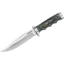 Boker Knives Safari Mate XD Fixed Blade Knife 6.02" Clip Point 440A Satin Blade Pakka Wood Handle Gray - Boker