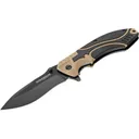 Boker Knives Advance Desert Pro Pocket Knife 3.74" Drop Point 440C Black Blade Synthetic Handle Black - Boker Knives