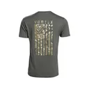 Vortex Optics Men's Salute Short Sleeve T Shirt Dark Olive Heather Medium - Vortex