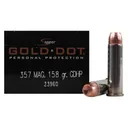Speer Gold Dot 357 Magnum Ammo 158 Grain Bonded Jacketed Hollow Point Case of 200 (10 Boxes of 20) - Speer