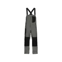Simms Men's Vapor Elite Rain Bibs Gray/Black XL - Simms