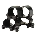 Weaver See Thru Weaver Extended 1" Scope Rings Gloss Black - Weaver
