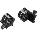 Weaver Quad Lock Weaver Extended 1" Scope Rings Gloss Black High - Weaver