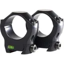 Tier One 11mm Dovetail Scope Rings 30mm Matte Black Medium - Tier One