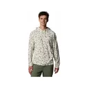 Columbia Men's Wild Cast Camp Hoodie Stone Huntfish Medium - Columbia