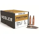 Nosler Partition 6.5mm, 264 Caliber (264 Diameter) Bullets 140 Grain Spitzer Box of 50 - Nosler