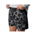 Columbia Men's PFG Rambler Swim Trunks Black Deltahunter Camo Medium - Columbia