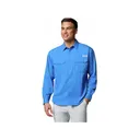 Columbia Men's PFG Backwater Shirt Vivid Blue Large - Columbia