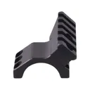 Tier One Long Saddle Ring Top Accessory Rail for 30mm Rings 45 Degree Offset Matte Black - Tier One