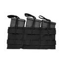 Tactical Tailor Fight Light MOLLE 5.56 Triple Mag Panel 30 Round Magazine Nylon Black - Tactical Tailor