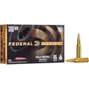 Federal Premium Gold Medal 308 Winchester Ammo 185 Grain Berger Match Juggernaut Target Jacketed Hollow Point Case of 200 (10 Boxes of 20) - Federal Premium