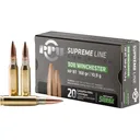 PPU Supreme 308 Winchester Ammo 168 Grain Sierra MatchKing Jacketed Hollow Point Box of 20 - Prvi Partizan