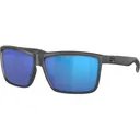 Costa Del Mar Men's Rinconcito Polarized Sunglasses Matte Gray Frame Blue Mirror Glass Lens - Costa Del Mar