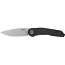 Zero Tolerance 545 Pocket Knife 3.2" Drop Point CPM MagnaCut Stonewashed Blade Carbon Fiber/Titanium Handle Carbon Fiber - Zero Tolerance