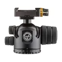 Two Vets Tripods 44mm Ball Head Dual Tension ARCA Adapter with Area 419 ARCALOCK QD Mount - Two Vets Tripods Inc