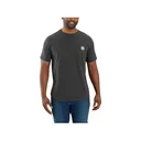 Carhartt Men's Force Relaxed Fit Short Sleeve Crew Neck T Shirt Carbon Heather XL Tall - Carhartt