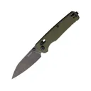 Kershaw Bel Air Pocket Knife 3.13" Reverse Tanto CPM MagnaCut Dark Stonewash Blade Aluminum Handle OD Green - Kershaw Knives