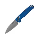 Kershaw Bel Air Pocket Knife 3.13" Reverse Tanto CPM MagnaCut Stonewashed Blade Aluminum Handle Blue - Kershaw