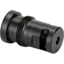 Griffin Armament Taper Mount Bayonet Micro Muzzle Brake Suppressor Mount 5.56mm 1/2"-28 Thread Stainless Steel Nitride - Griffin Armament