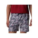 Columbia Men's PFG Rambler Swim Trunks Nocturnal Marlin Palms Medium - Columbia