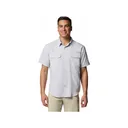 Columbia Men's PFG Backwater Short Sleeve Crew Neck Shirt Cool Gray XL - Columbia