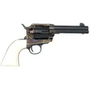 Pietta Deluxe Californian 45 Colt (Long Colt) Revolver 4.75" Blued Barrel 6 Round Ivory Grip - PIE