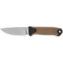 Gerber StrongArm Camp Fixed Blade Knife 4.1" Drop Point CPM MagnaCut Stonewashed Blade Glass Filled Nylon/Rubber Handle Black/Coyote - Gerber