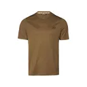 First Lite Men's Yuma Short Sleeve Base Layer Shirt Dry Earth XL - First Lite