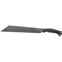 TOPS Knives Storm Vector Fixed Blade Knife 12.63" Reverse Tanto 1095 Sniper Gray Blade Canvas Micarta Handle Black - Tops Knives