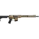 CMMG RESOLUTE Mk4 Semi Automatic Rifle 338 Advanced Rifle Cartridge (338 ARC) 16.1" Black Threaded Barrel Coyote Tan Frame Black Pistol Grip - Cmmg