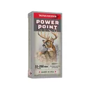 Winchester Super X 22-250 Remington Ammo 64 Grain Winchester Power-Point Jacketed Soft Point Case of 200 (10 Boxes of 20) - Winchester