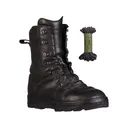 Military Surplus German Combat DMS Leather Boot Grade 2 Black 8 - Military Surplus