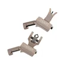 Troy Industries Offset Tritium Sight Set AR-15 FDE - TROY Industries