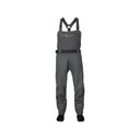 Simms Men's Flyweight Uninsulated Breathable Stocking Foot Chest Waders Cinder Large King (9-11) - Simms