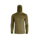 First Lite Men's Wick Hoodie Conifer Large - First Lite