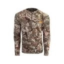 First Lite Men's Wick Quarter Zip Base Layer Shirt First Lite Specter Medium - First Lite