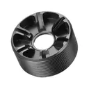 Griffin Armament Front Cap for 22 Long Rifle Stainless Steel Black - Griffin Armament